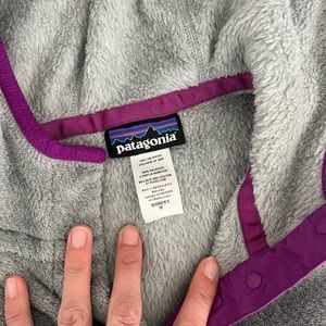 Patagonia hooded fleece pullover